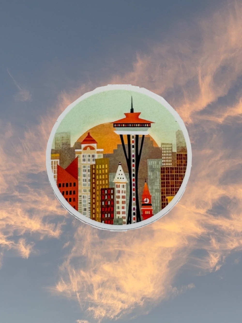 Seattle Vinyl Sticker